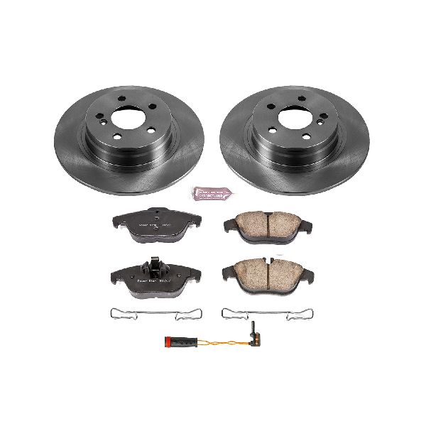 2008-2012 Mercedes-Benz C300 Disc Brake Kit - Rear (Powerstop)