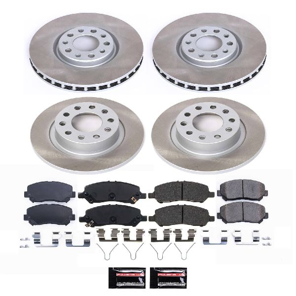 2013-2016 Dodge Dart Disc Brake Kit - Front and Rear (Powerstop)