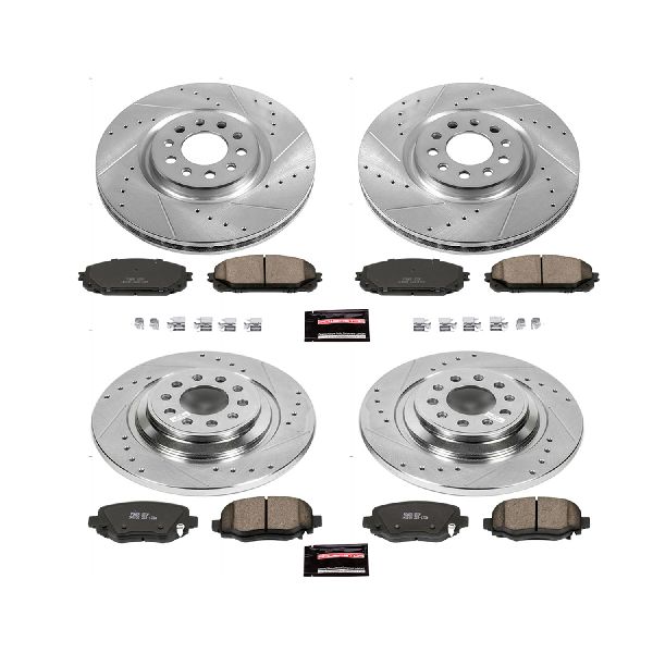 2014-2015 Jeep Cherokee Disc Brake Kit - Front and Rear (Powerstop)