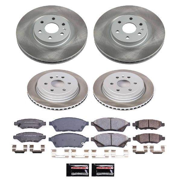 2011 Saab 9-4X Disc Brake Kit - Front and Rear (Powerstop)
