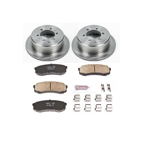 1996-1997 Lexus LX450 Disc Brake Kit - Rear (Powerstop)