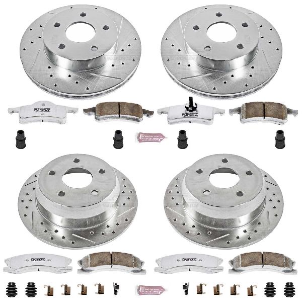 1999-2002 Jeep Grand Cherokee Disc Brake Kit - Front and Rear (Powerstop)