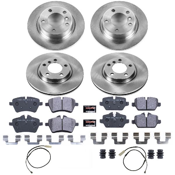 2013-2016 Mini Cooper Paceman Disc Brake Kit - Front and Rear (Powerstop)