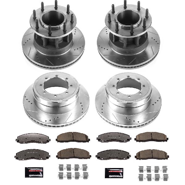 2017-2022 Ford F-350 Super Duty Disc Brake Kit - Front and Rear (Powerstop)