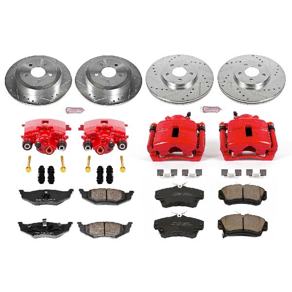 2006-2007 Chrysler PT Cruiser Disc Brake Kit - Front and Rear (Powerstop)