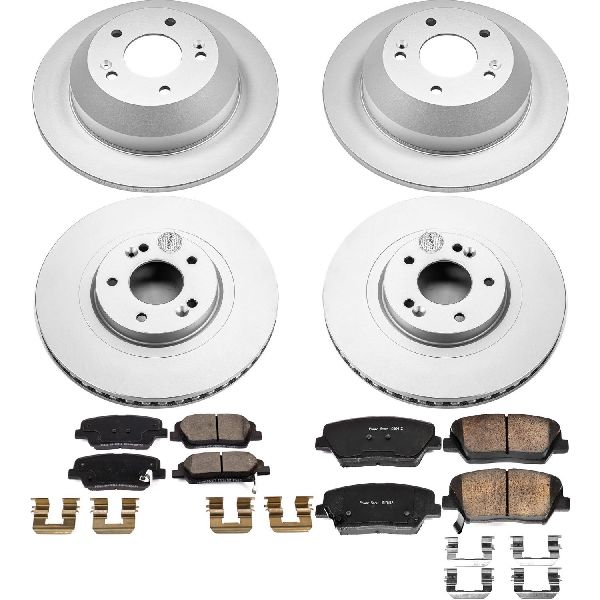 2014-2015 Kia Sorento Disc Brake Kit - Front and Rear (Powerstop)