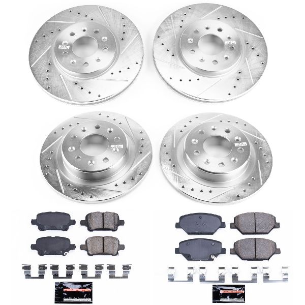 2018-2020 GMC Terrain Disc Brake Kit - Front and Rear (Powerstop)