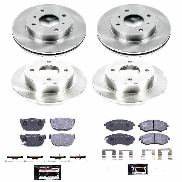 1996-1998 Nissan 240SX Disc Brake Kit - Front and Rear (Powerstop)