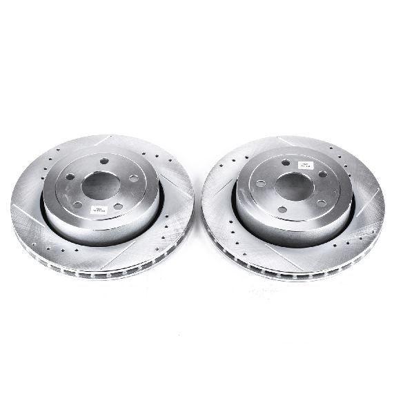 2006-2010 Jeep Grand Cherokee Disc Brake Rotor Set - Rear (Powerstop)