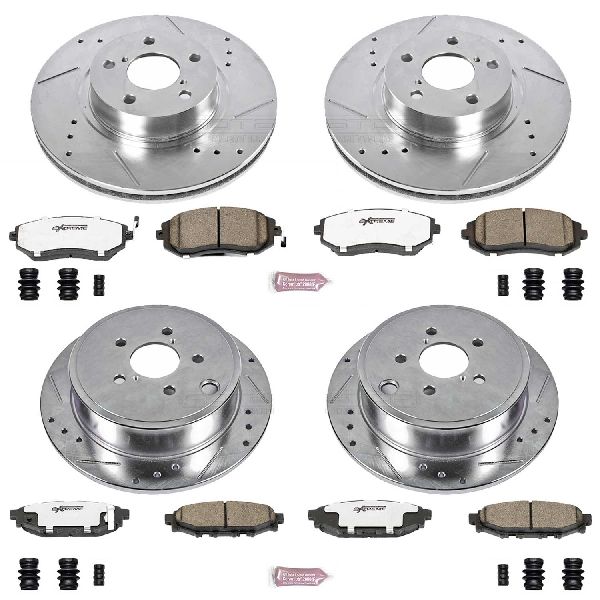 2008-2010 Subaru Impreza Disc Brake Kit - Front and Rear (Powerstop)