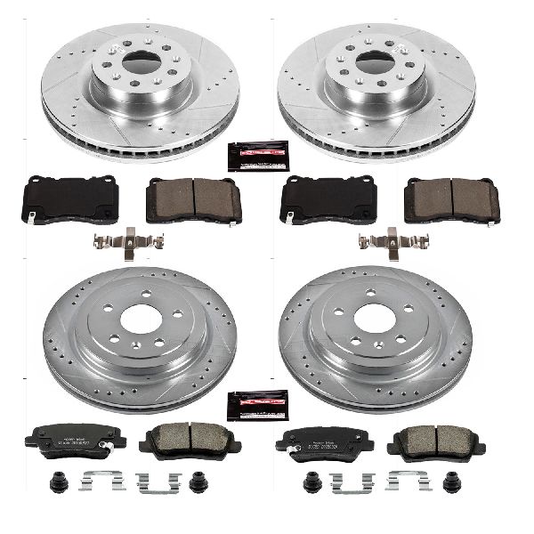 2014-2018 Cadillac CTS Disc Brake Kit - Front and Rear (Powerstop)