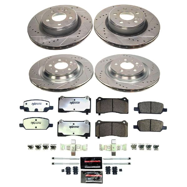 2017-2021 Tesla 3 Disc Brake Kit - Front and Rear (Powerstop)