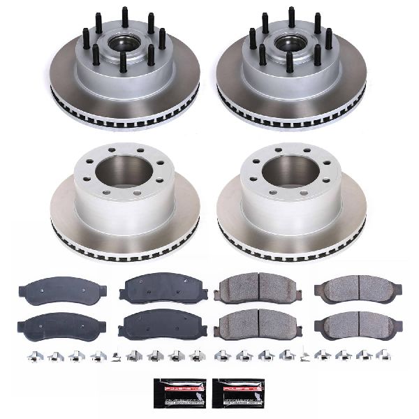 2012 Ford F-350 Super Duty Disc Brake Kit - Front and Rear (Powerstop)