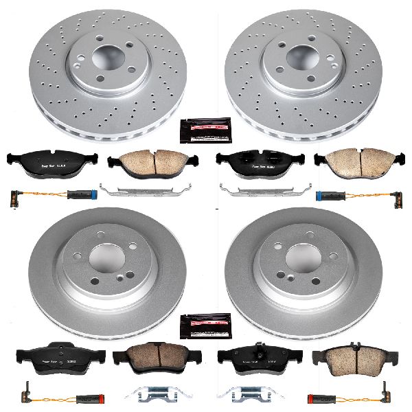 2003-2006 Mercedes-Benz S500 Disc Brake Kit - Front and Rear (Powerstop)
