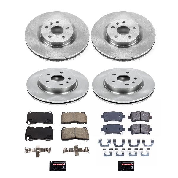 2013-2019 Cadillac XTS Disc Brake Kit - Front and Rear (Powerstop)