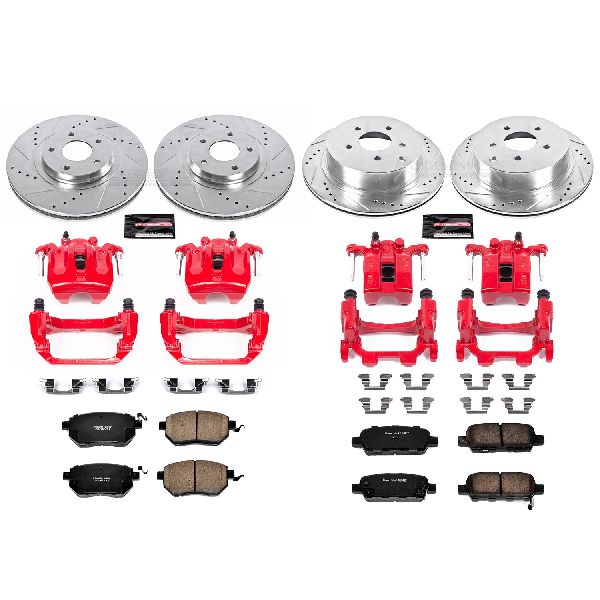 2009-2011 Nissan Murano Disc Brake Kit - Front and Rear (Powerstop)