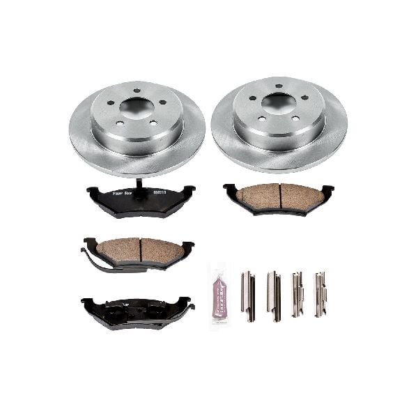 1997-2000 Dodge Grand Caravan Disc Brake Kit - Rear (Powerstop)