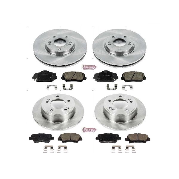 2014-2016 Kia Forte Koup Disc Brake Kit - Front and Rear (Powerstop)