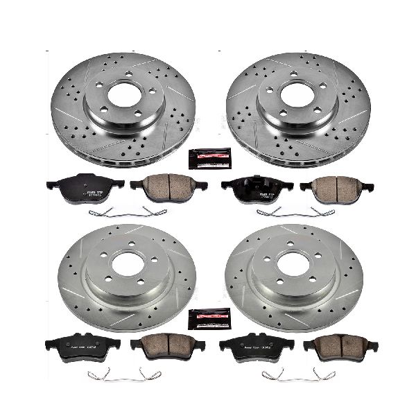 2004-2011 Volvo S40 Disc Brake Kit - Front and Rear (Powerstop)