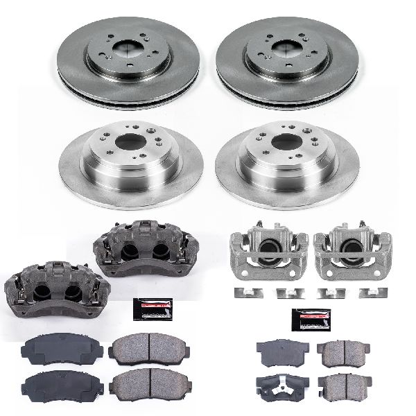 2012 Honda Crosstour Disc Brake Kit - Front and Rear (Powerstop)