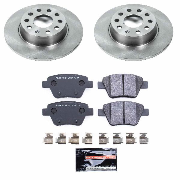 2009-2016 Volkswagen Eos Disc Brake Kit - Rear (Powerstop)