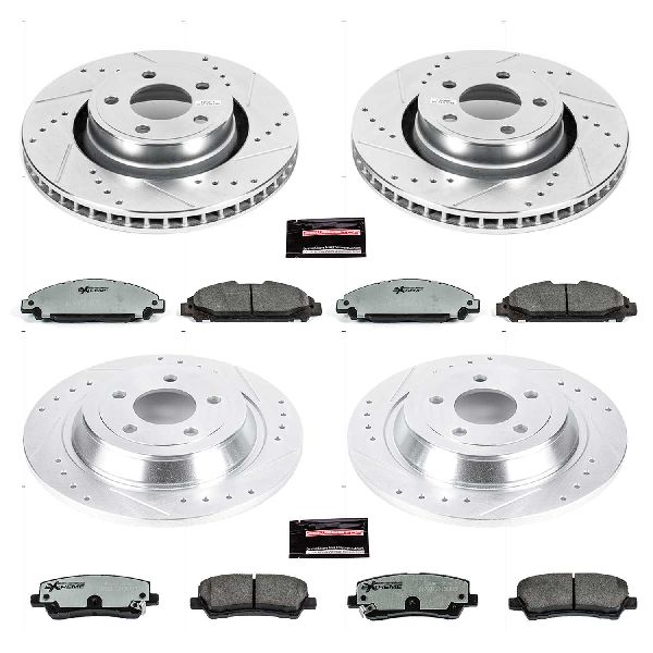 2015-2020 Ford Mustang Disc Brake Kit - Front and Rear (Powerstop)