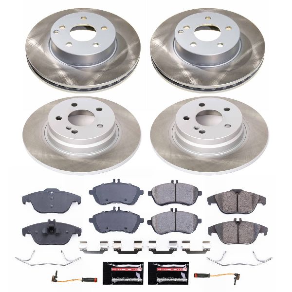 2008-2012 Mercedes-Benz C300 Disc Brake Kit - Front and Rear (Powerstop)