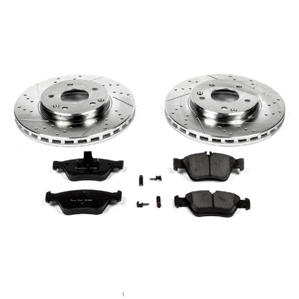 1996-2000 Mercedes-Benz C280 Disc Brake Kit - Front (Powerstop)