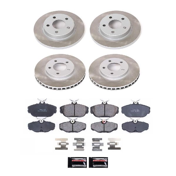 1993-1994 Lincoln Continental Disc Brake Kit - Front and Rear (Powerstop)
