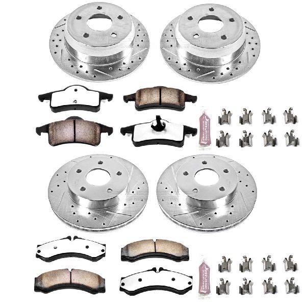 1999-2004 Jeep Grand Cherokee Disc Brake Kit - Front and Rear (Powerstop)