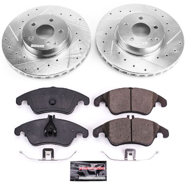 2014 Mercedes-Benz C300 Disc Brake Kit - Front (Powerstop)