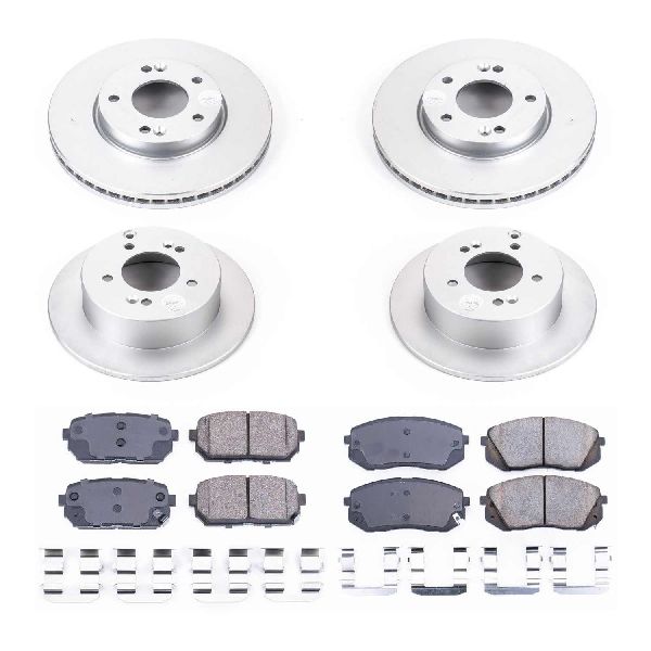2007-2010 Kia Rondo Disc Brake Kit - Front and Rear (Powerstop)