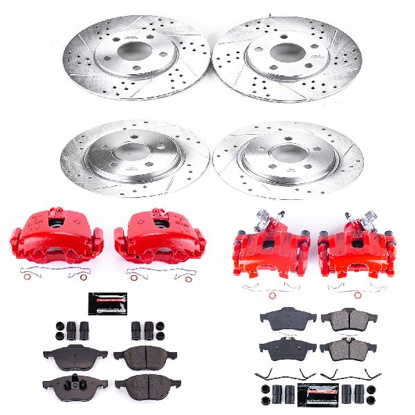 2004-2011 Volvo S40 Disc Brake Kit - Front and Rear (Powerstop)