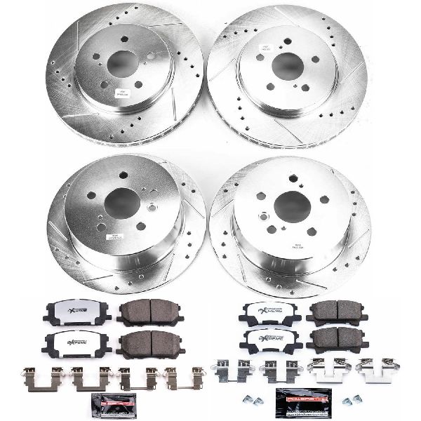 2006-2008 Lexus RX400h Disc Brake Kit - Front and Rear (Powerstop)