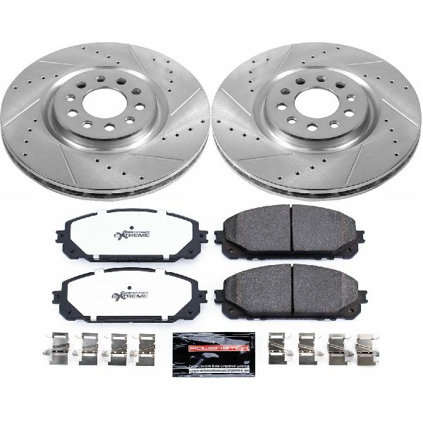 2016-2023 Jeep Cherokee Disc Brake Kit - Front (Powerstop)