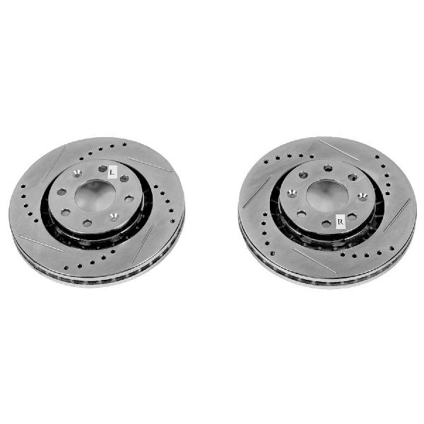 2013-2015 Chevrolet Spark Disc Brake Rotor Set - Front (Powerstop)