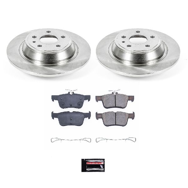 2013-2016 Lincoln MKZ Disc Brake Kit - Rear (Powerstop)
