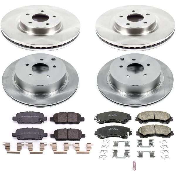 2014-2024 INFINITI Q50 Disc Brake Kit - Front and Rear (Powerstop)