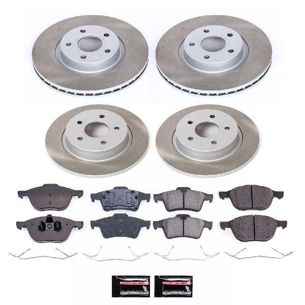 2004-2005 Volvo S40 Disc Brake Kit - Front and Rear (Powerstop)