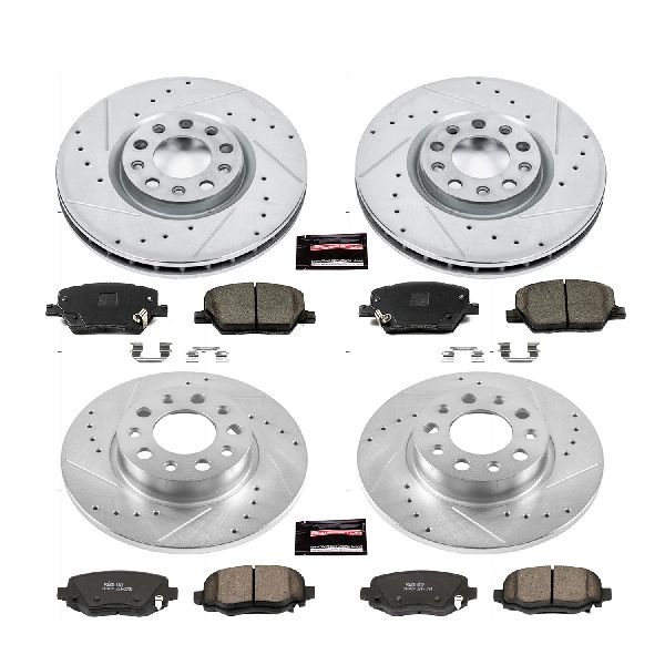 2016-2020 Fiat 500X Disc Brake Kit - Front and Rear (Powerstop)