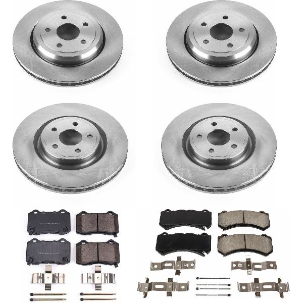 2012-2017 Jeep Grand Cherokee Disc Brake Kit - Front and Rear (Powerstop)