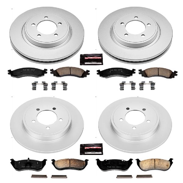 2006 Mercury Mountaineer Disc Brake Kit - Front and Rear (Powerstop)