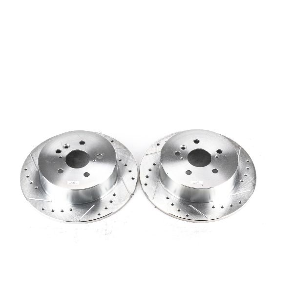 2008-2013 Toyota Highlander Disc Brake Rotor Set - Rear (Powerstop)
