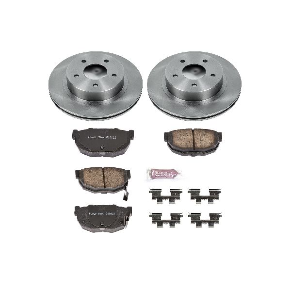 1986-1989 Nissan 300ZX Disc Brake Kit - Rear (Powerstop)