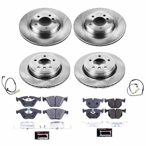 2004-2007 BMW 530i Disc Brake Kit - Front and Rear (Powerstop)