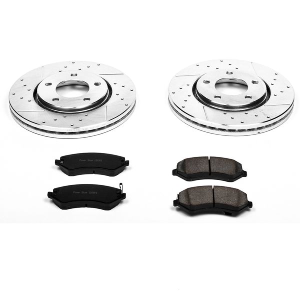 2001-2003 Chrysler Voyager Disc Brake Kit - Front (Powerstop)