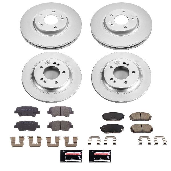 2017 Kia Optima Disc Brake Kit - Front and Rear (Powerstop)