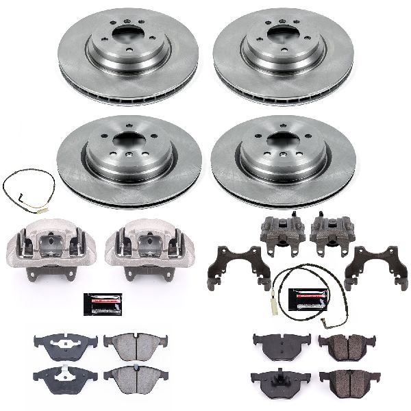 2009-2010 BMW 335i xDrive Disc Brake Kit - Front and Rear (Powerstop)