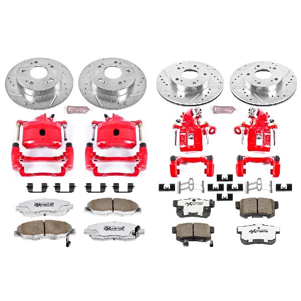 2006-2011 Honda Civic Disc Brake Kit - Front and Rear (Powerstop)