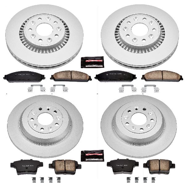 2005-2007 Ford Freestyle Disc Brake Kit - Front and Rear (Powerstop)